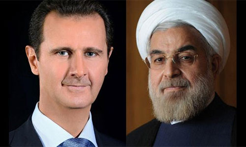 El Presidente Rohani felicita al presidente Al Assad por la victoria en Alepo